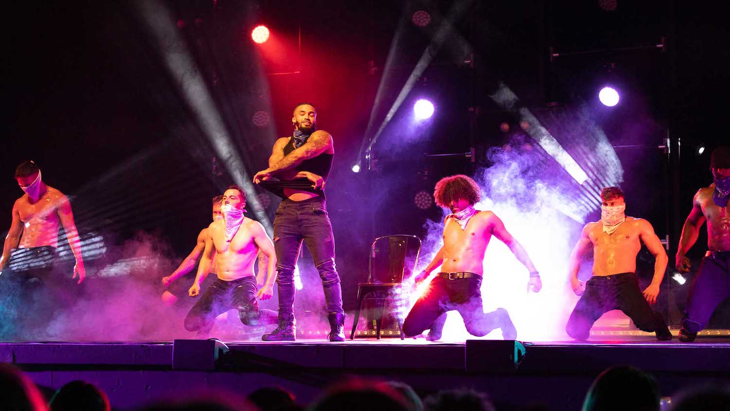  male strip show blog | A Day in the Life of The Dreamboys Tour