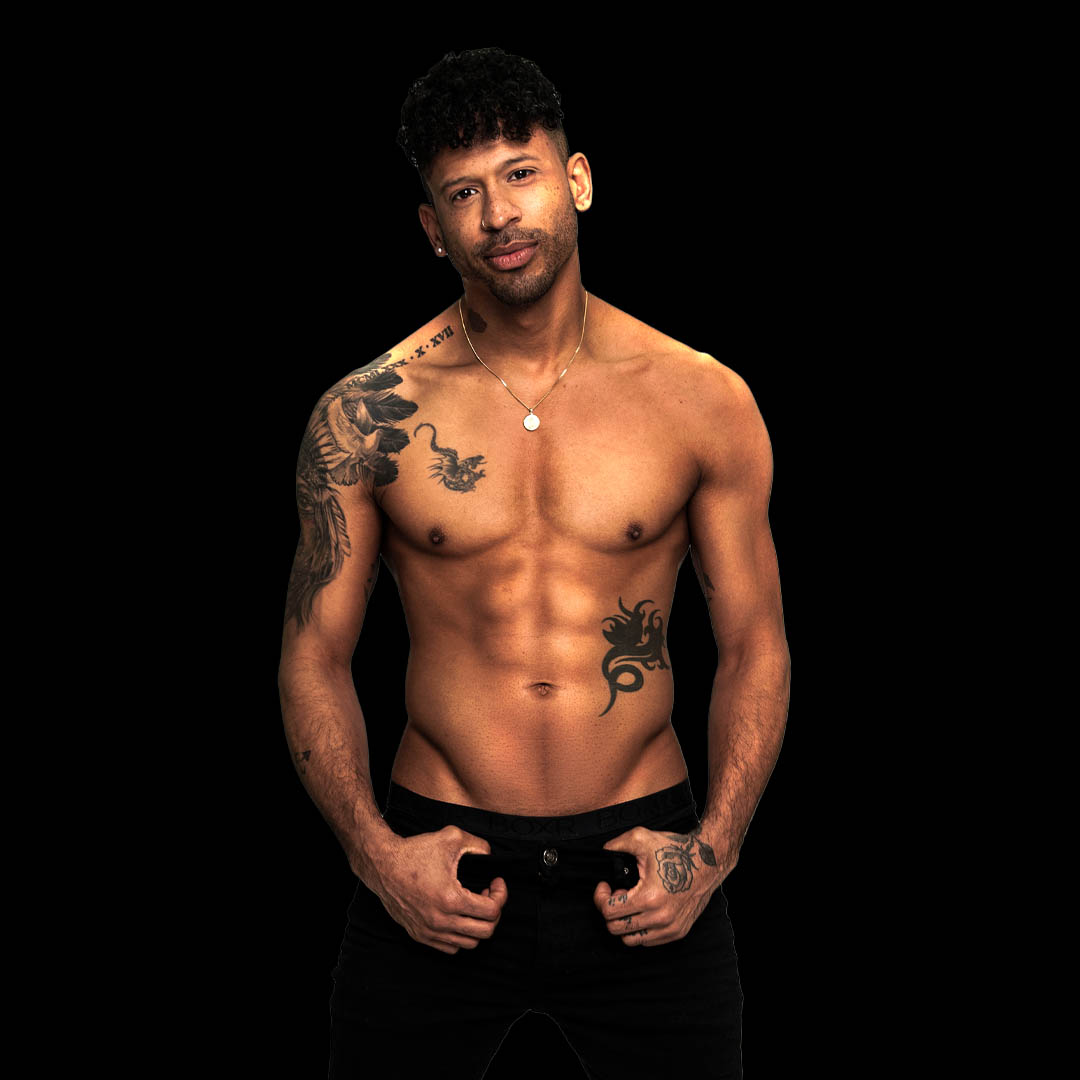 male strippers from the Dreamboys tour Jordan Darrell